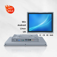 15'' 17'' 19'' 21.5'' PC Panel Jendela Berkinerja Tinggi I3/i5/i7 Generasi ke-9 RAM 32GB/ SSD 1TB 3*LAN Tablet Panel PC Industrial