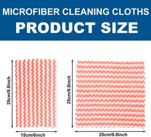 In Trend Absorbent Coral Fleece <b>Microfiber</b> Quick Dry Eco-Friendly Reusable Kitchen Dish <b>Towels</b> 15x25cm/25x25cm/30x30cm - Product Image 2