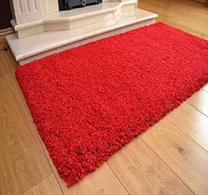 Modern <b>Tie</b> Dye Fluffy Shaggy Polyester Rug Super Soft Non Slip Carpet Set for Bedroom Living Room and Exercise Area - Product Image 6