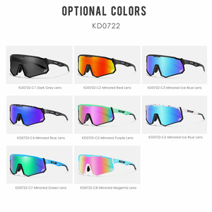 Gafas de Sol Deportivas Polarizadas KDEAM para Ciclismo al Aire Libre UV400 Lentes Anti-Ultravioleta para Bicicleta Gafas a Prueba de Viento - Product Image 5