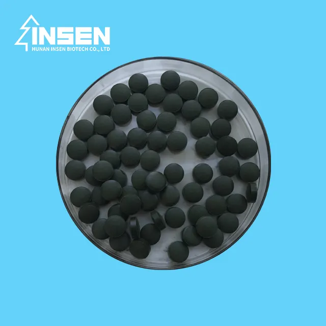 Insen की आपूर्ति अच्छी गुणवत्ता Spirulina Chlorella गोलियाँ