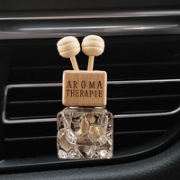 Diffuseur d'huiles essentielles naturelles en plastique solide pour grille d'aération de voiture, parfum longue durée pour sortie d'air conditionné automobile