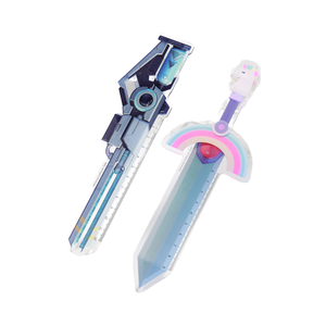 Hai mặt in tùy chỉnh Acrylic Cai Trị, dễ thương tùy chỉnh die-cut nhựa acrylic cai trị văn phòng phẩm - Product Image 1