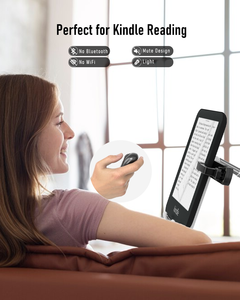 Télécommande RF sans fil pour tourner les pages, compatible Kindle Paperwhite, <span class=keywords><strong>iPhone</strong></span>, iPad, tablettes Android, portée 10m, déclencheur d'appareil photo - Product Image 1