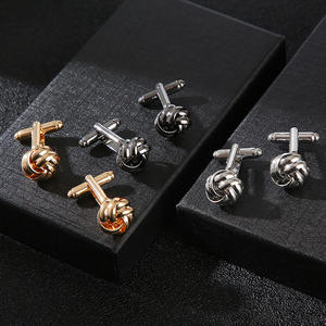 Hot Selling High Quality Twist <b>Cufflinks</b> for <b>Men</b> Luxury Cuff Links Shirts - Product Image 4