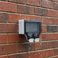 Prise murale industrielle en cuivre IGERCN, étanche IP66, 1 gang, 240V/13A, pour extérieur, norme britannique IG86-2AM