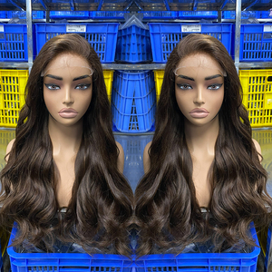 180 Density 13x4 Frontal Body Wave <b>Wig</b>,Raw Vietnamese Body Wave <b>Wig</b>,Wholesale Glueless Body Wave Human Hair <b>Wig</b> for Black Women - Product Image 2