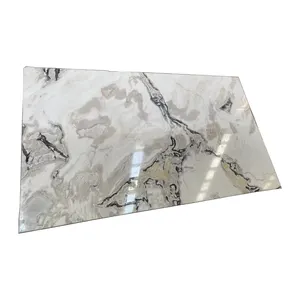 Natural Polished Dover White Marble Slabs