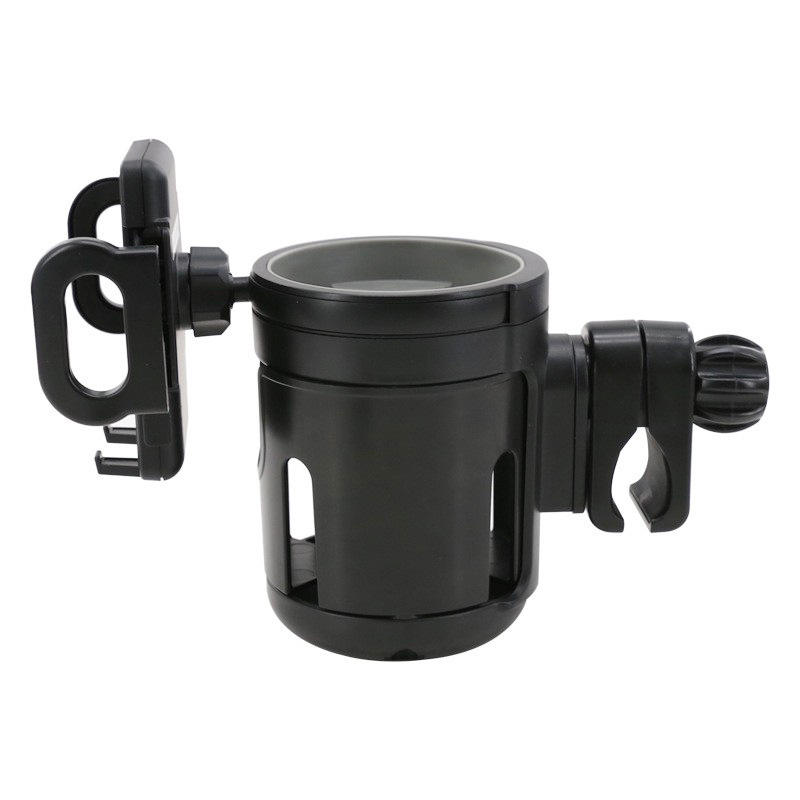 Black clip universal 3-in-1 phone cup holder-241710cm