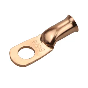 Hot sales Copper Tube Terminals Tinned Plated Copper Cable Lug mechanical lug Copper tube terminals