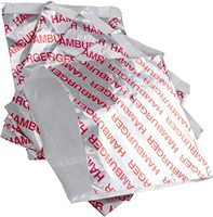 Feuille de papier pour barbecue, résistant à la chaleur, qualité Restaurant, Hamburger, fromage, Hot Dog, sacs robustes, emballage alimentaire résistant à la graisse
