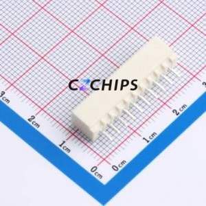 ZX-HA2.54-10PZZ-GW Wire-to-<b>Board</b> <b>Pin</b> Header Through hole Component (THT),P=2.5mm Connector 1x10P 2.5mm Through Hole 10P - Product Image 2