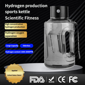 Generador de Agua Rica en Hidrógeno Molecular Portátil de Plástico con USB/Batería, Botella Deportiva con Filtro, para Uso Doméstico y al Aire Libre - Product Image 2