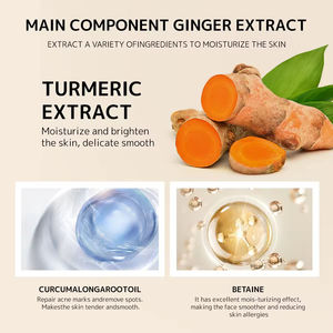 Crème Visage Bio Éclaircissante <span class=keywords><strong>Anti</strong></span>-<span class=keywords><strong>Taches</strong></span> à la Curcuma pour Soin Quotidien - Hydratant <span class=keywords><strong>Anti</strong></span>-Rides Rajeunissant - Product Image 6