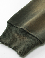 Sudadera con Capucha Personalizada de Alta Calidad con Logotipo Personalizado YKH, Tejido de Rizo de 450 GSM, Impresión Personalizada, Lavado Ácido, Colorida, para Hombre