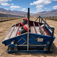 Cribleuses Industrielles, Écrans de Déshydratation du Sable, Tamis Humides, Séparateurs Vibrants pour la Déshydratation des Résidus, Machines de Tamisage Vibrantes