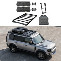 Pour Chery Jetour G700 : Barres de toit, échelle latérale, protection de vitre latérale, boîte de toit 110L – Accessoires pour Jetour G700