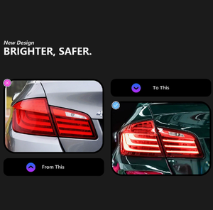 Nuevas Luces Intermitentes LED Transparentes de 6000K, 6000 Lúmenes, 36W, 12V, Garantía de 1 Año para Serie 5 F10 F18 2010-2017, Luces Traseras Plug and Play - Product Image 4