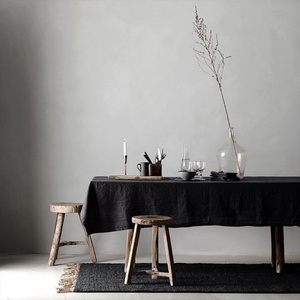 100% Linen <b>Table</b> <b>Cloth</b> <b>Round</b> Tablecloth Morden Luxury for Wedding Home for Hotel Flax Linen Eco-friendly 1 Piece Woven Square - Product Image 1