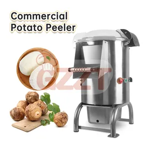 Máquina peladora de patatas Industrial, eléctrica y comercial, alta calidad, 28L, 360 Kg/H