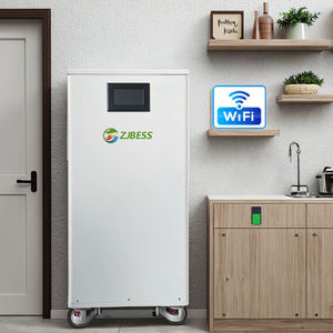 올인원 모바일 51.2V 48V 200Ah 280Ah 배터리 팩 10kwh 15kwh 가정용 태양광 리튬 배터리 15KW 내장형 오프그리드 5KW 인버터 - Product Image 4