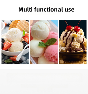 <span class=keywords><strong>3</strong></span> Kind Size Dessert Présentation Cuillère à Crème Glacée Configuration Yaourt Glacé Boutique Fournitures Gelato Cone Holder Spécialité Cuisine Scoop - Product Image 5