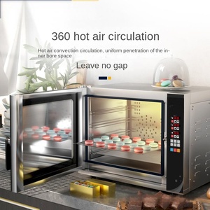 Four à convection à air chaud commercial 4 couches multifonctionnel pain légumes pizza four électrique contrôle numérique machine de cuisson - Product Image 4