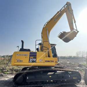 מחפרון זחלי משומש יפני מקורי קומטסו 210 LC <span class=keywords><strong>200</strong></span> 220 240 21 טון 22 טון ביצועים מושלמים, ציוד כבד - Product Image 3