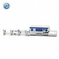 Machine de découpe de tubes laser entièrement automatique avec biseau de ± 45 ° et mandrin servo pour le traitement de tubes à paroi mince dans la fabrication