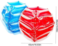Paire bleue et rouge Bumper ball Sumo Suits Jouets de jardin gonflables pour enfants
