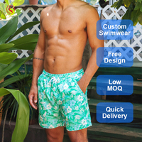 Shorts de bain personnalisés pour hommes, tendance, séchage rapide, respirants, pour la plage et le surf