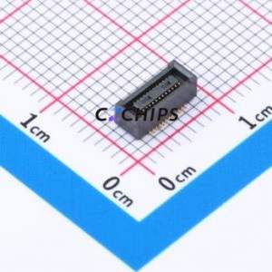 HC-PBB40C-24DS-0.4V-3.0-02 Board-to-Board & Backplane Connector SMD,P=0.4mm Connector 24P 0.4mm Slot Butt Joint Vertical Mount - Product Image 1