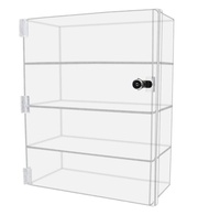 Acrylique Petite vitrine de comptoir 12 "X 6" X 16 "Verrouillage de la vitrine de sécurité Coffre-fort