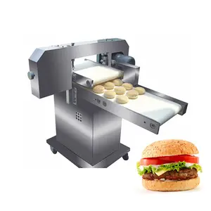 햄버거 생산 라인 자동적인 햄버거 저미는 기계 빵을 위한 Steamed 채워진 롤빵 기계