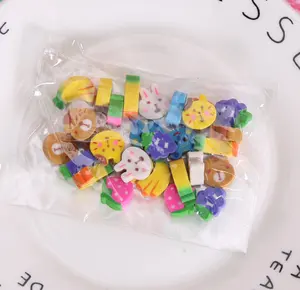 Corea cancelleria creativa per bambini piccoli premi regalo all'ingrosso 30 per confezione Mini cartone animato piccola gomma gomma carina