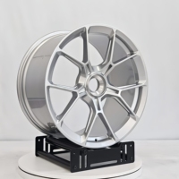 Jantes en alliage d'aluminium forgé SRX - Design concave, PCD/ET personnalisables, moyeu avant/arrière à blocage central, 20-22 pouces, remplacement/réparation