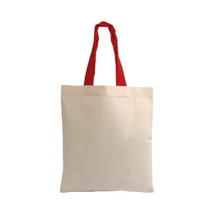 Borsa shopper in cotone riciclato 140 gr, merchandising sostenibile - Product Image 3