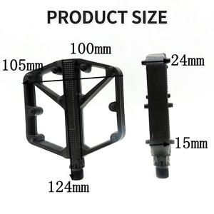 Pédales de vélo de montagne HG-O01 pour la vente en gros transfrontalière, pédales colorées en nylon haute résistance avec roulements lubrifiés <span class=keywords><strong>DU</strong></span> - Product Image 4