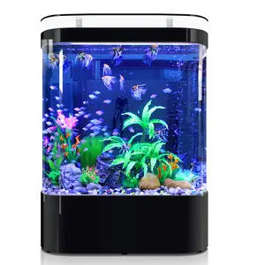 New product Best Selling Customizable Big Huge Clear Round Acrylic Fish Tank Aquarium