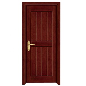 ประตูเหล็กกันไฟสีม่วงแบบเปิดเรียบง่าย แผ่น MDF ลายไม้เดี่ยว ดีไซน์จีน - Product Image 5