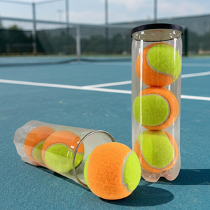 Balles de padel professionnelles haute performance MIRBA SPORTS, pressurisées, diamètre 64 mm, poids 43 g, écologiques, durables et cohérentes - Product Image 3
