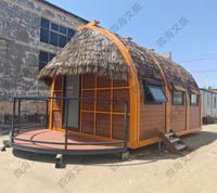 Space Luxury Steel Capsule House 2 Bedroom Waterproof pour Hotel & Office Building