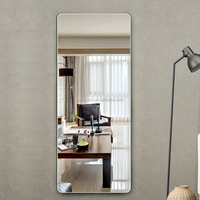 2mm 6mm Double Coated Aluminum Mirror Glass Sheet Architectural Decorative Wall Panel