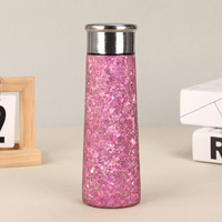 Produits tendances 2025 : Bouteille d'eau en titane, Bouteille d'eau isotherme sous vide en titane, Mini bouteille d'eau, Tasse thermos en titane pur