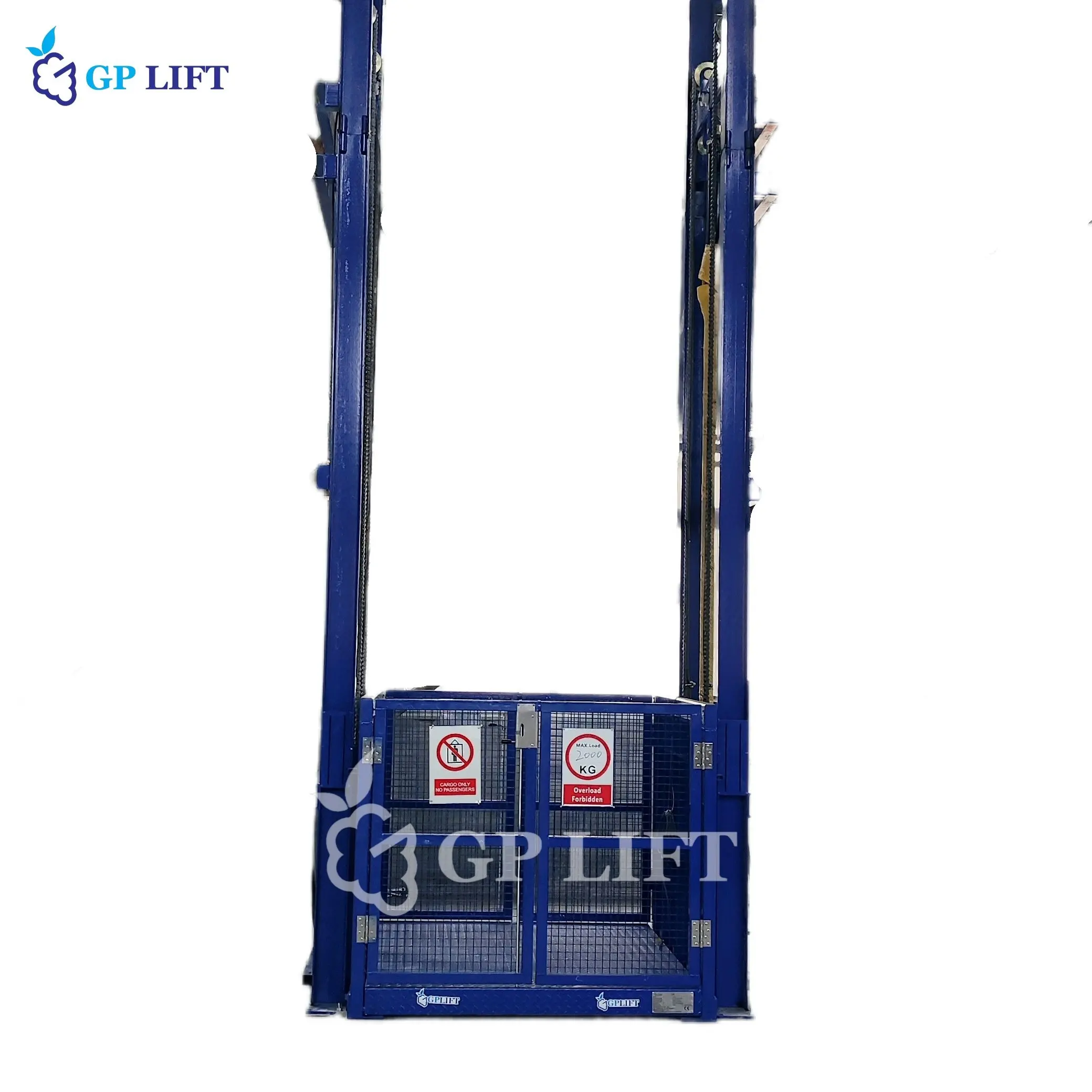 Elevatore elettrico verticale della piattaforma idraulico per le case del magazzino del piccolo elevatore del carico di merci elevatore del carico