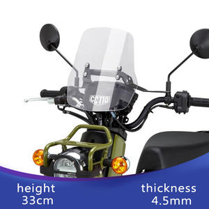 Convient à la <span class=keywords><strong>Honda</strong></span> <span class=keywords><strong>CROSS</strong></span> CUB 110 avec pare-brise CC110 Pare-brise modifié Pare-brise rétro - Product Image 3