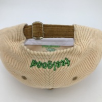 Gorro de algodón de perfil bajo de 5 paneles directo de fábrica, gorra Snapback de papá de dos tonos con bordado 3D para hombres y mujeres, modelo ODM de ala plana
