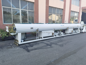 PE HDPE ống dây chuyền sản xuất PE HDPE ống máy làm ống nhựa đùn dòng cho thoát nước - Product Image 3