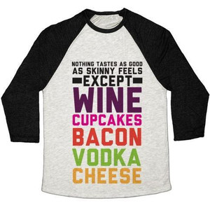 Nada sabe tan bien como esta camiseta de béisbol unisex de mezcla triple - Product Image 4