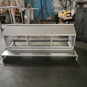 กล่องรังนกไก่แบบม้วนได้สามช่องสำหรับวางไก่โลหะ - Product Image 4